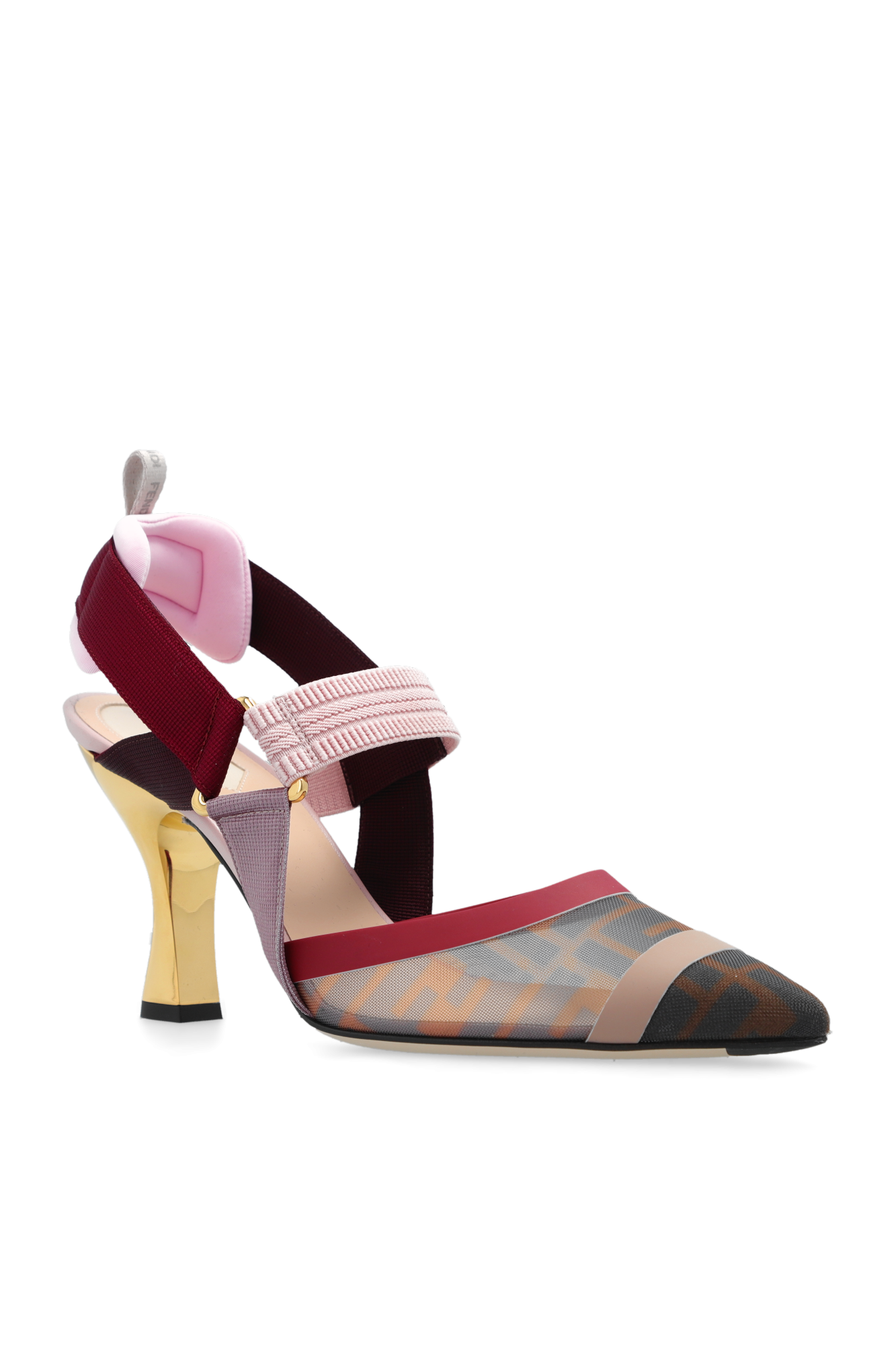 Fendi deals slingback pumps